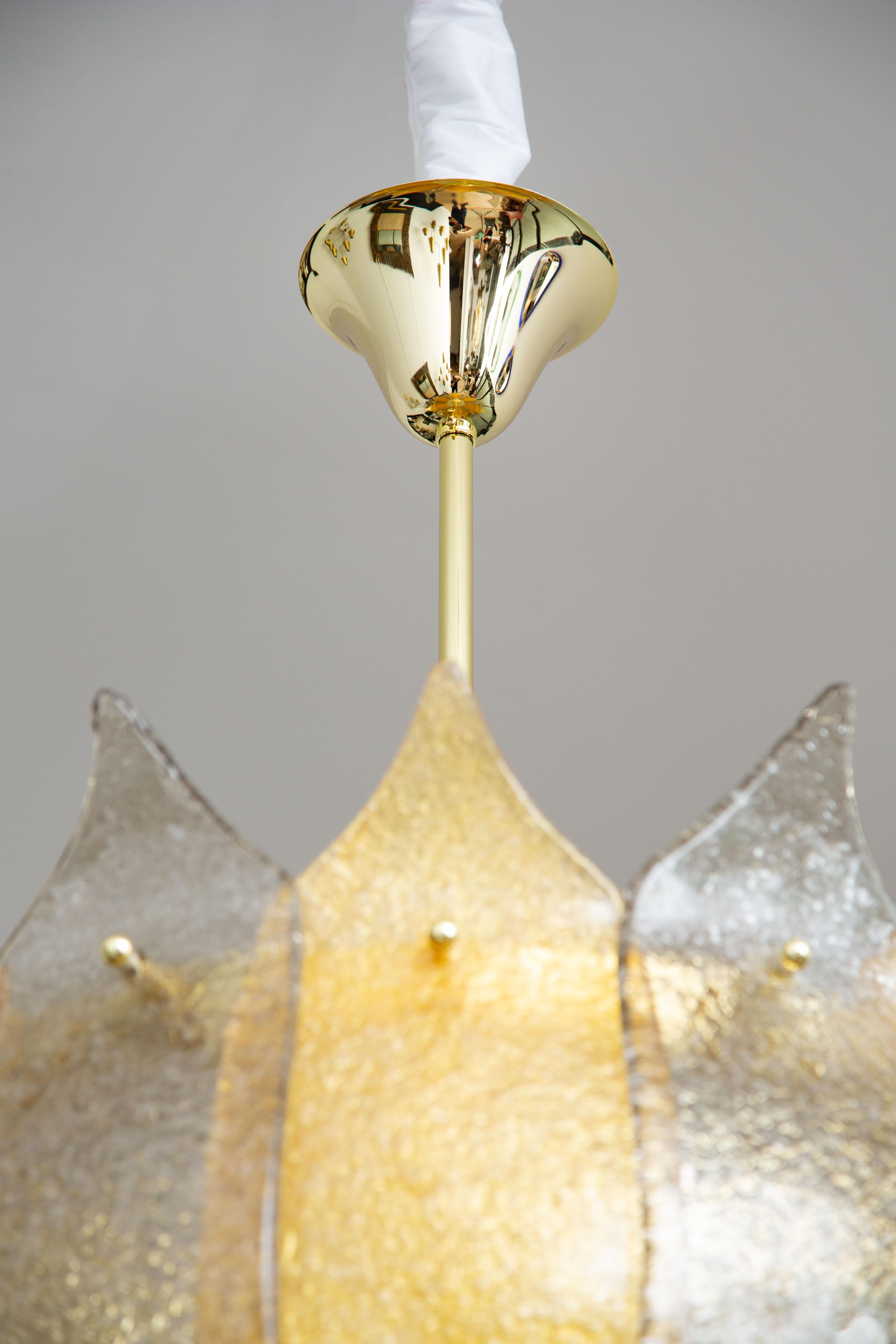 Italian Murano Glass Lantern or Cesendello, in Stock