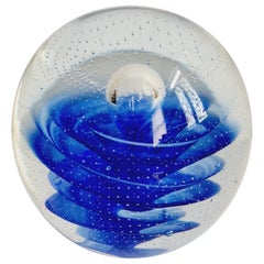 Murano Glass large Paperweight, Galliano Ferro