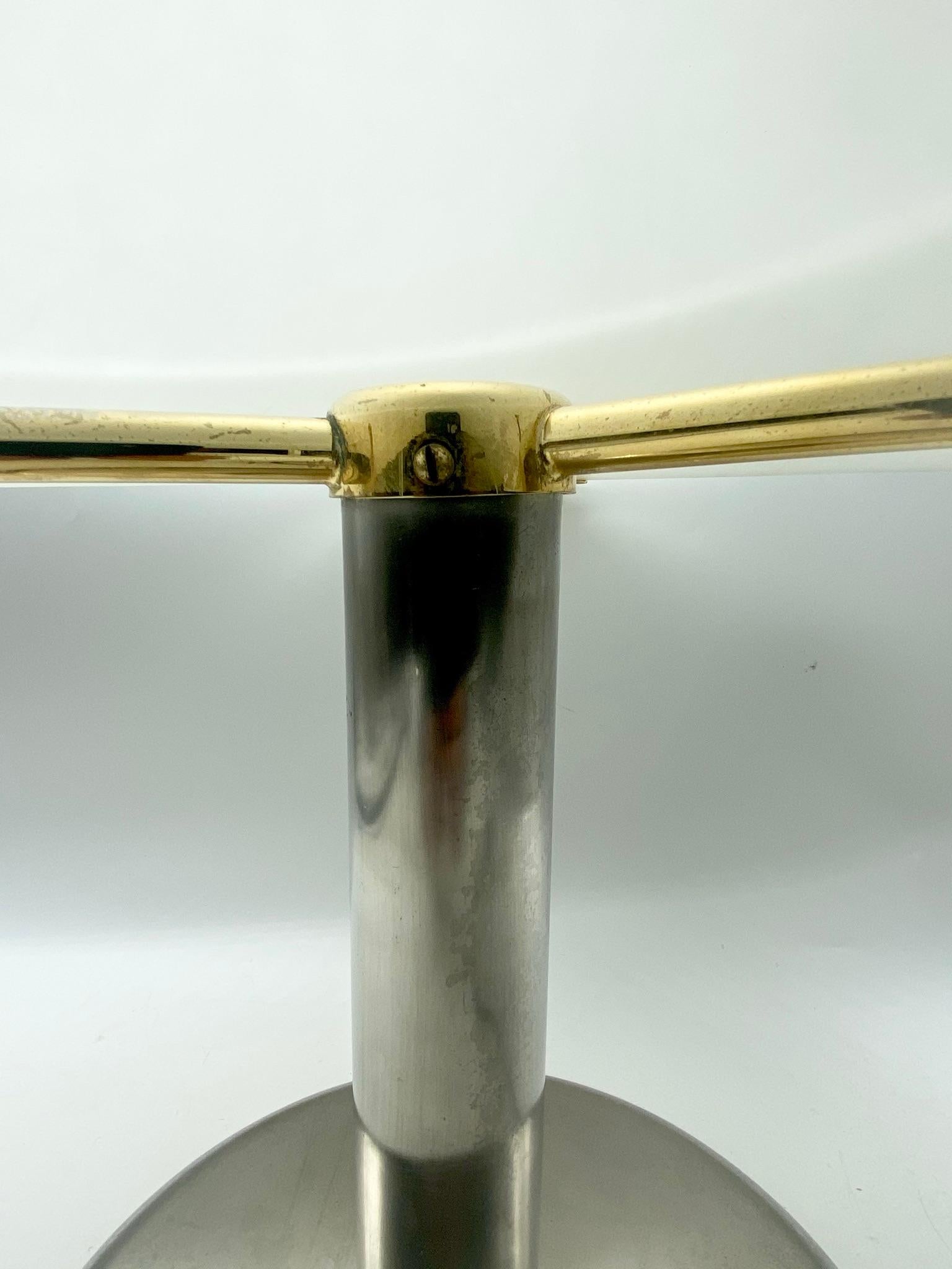 Mid-Century Modern Murano Glass Large VeArt Table Lamp from the 1970s