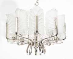 Murano Glass Leaf Chandelier