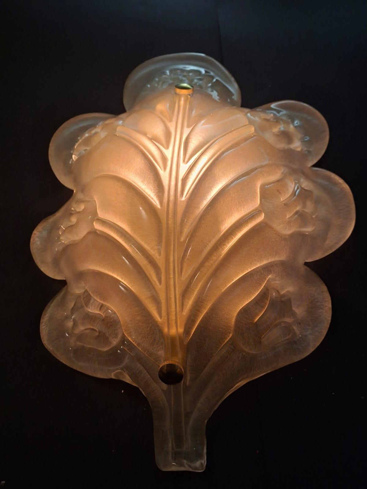 Lámpara de cristal de Murano siglo XX en venta