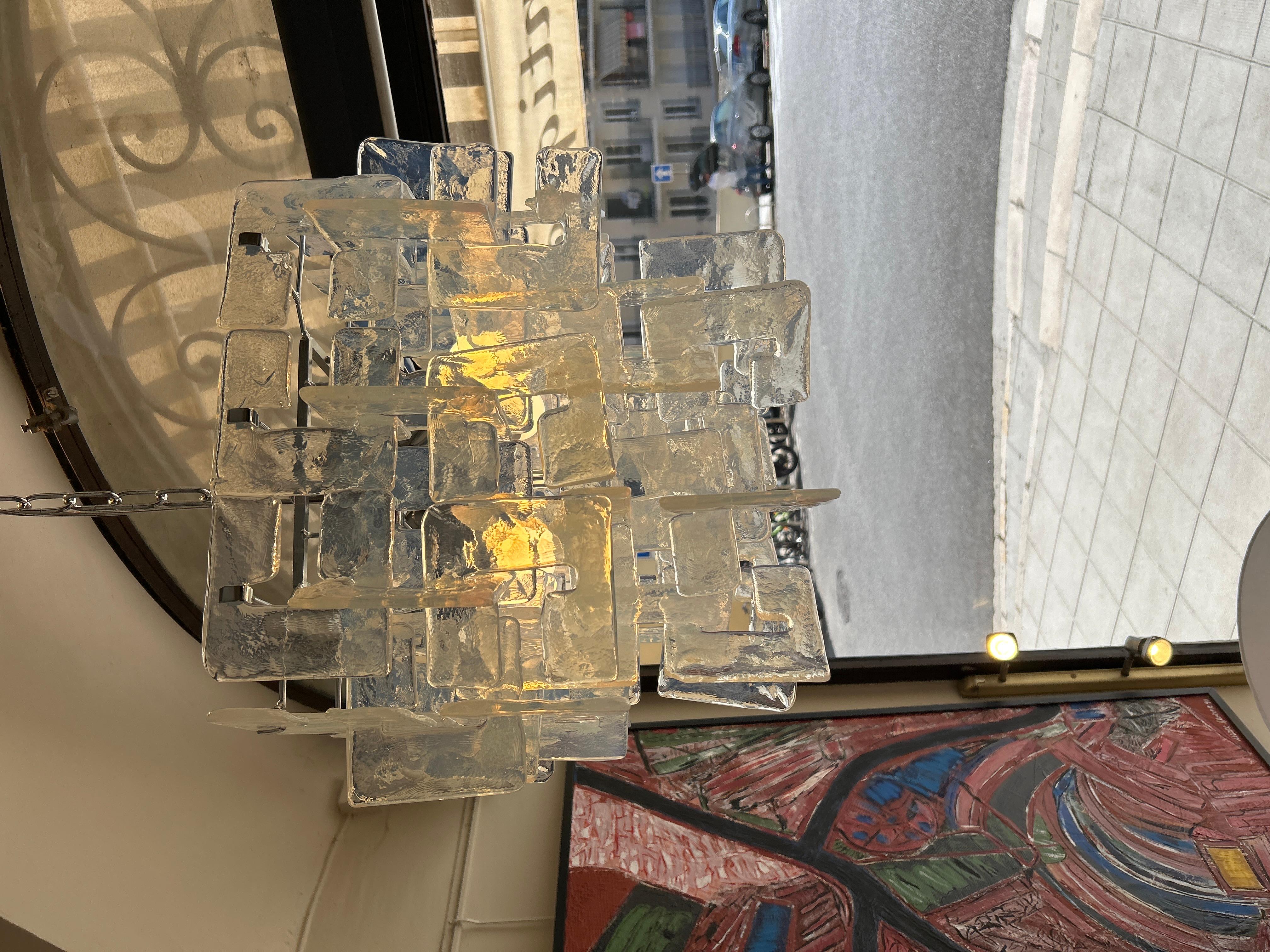 Lampada in vetro di Murano. Lo stile di Carlo Nason in vendita 4