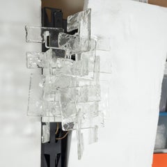 Murano Glass Link Sconce by Mazzega