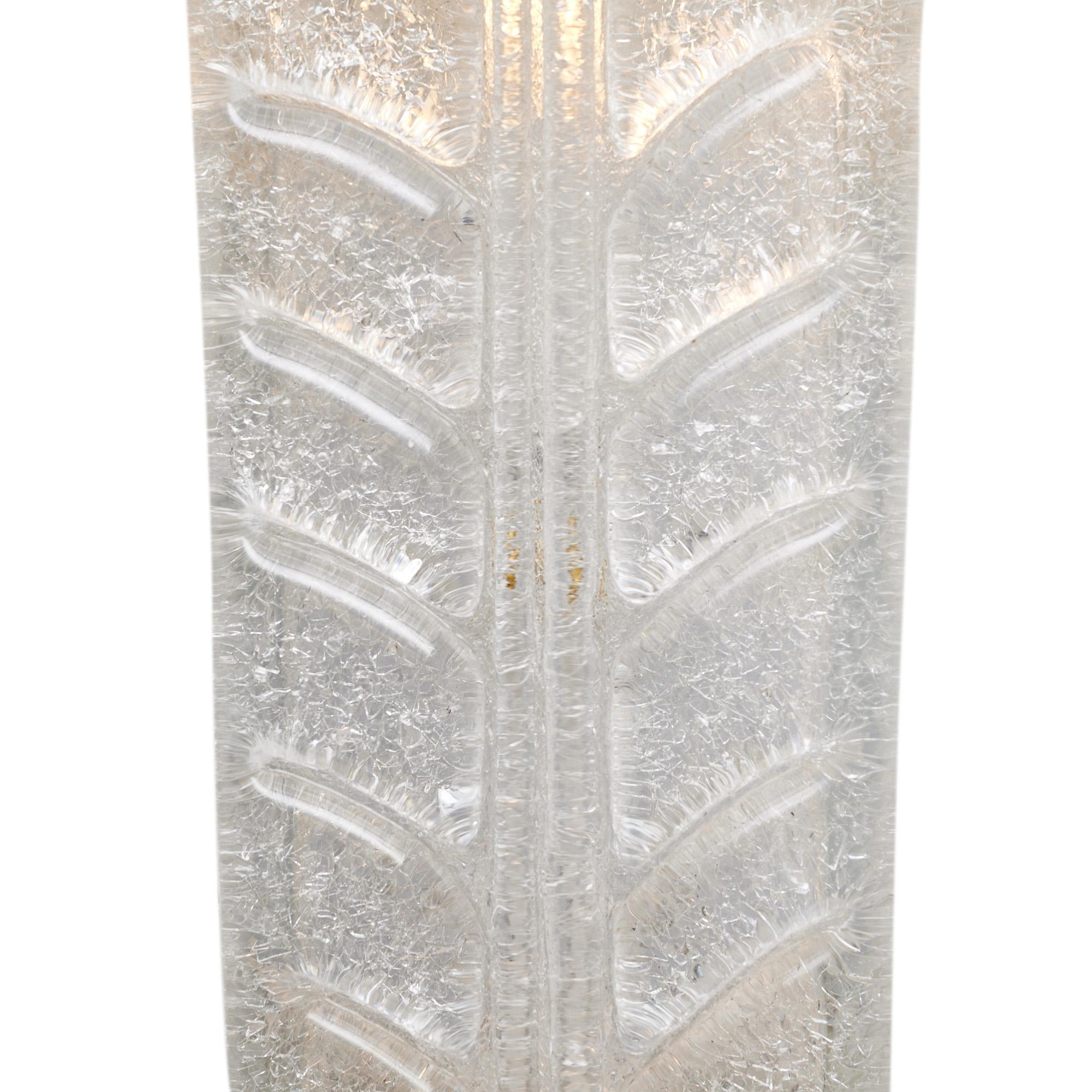 Contemporary Murano Glass Listoni Sconces For Sale