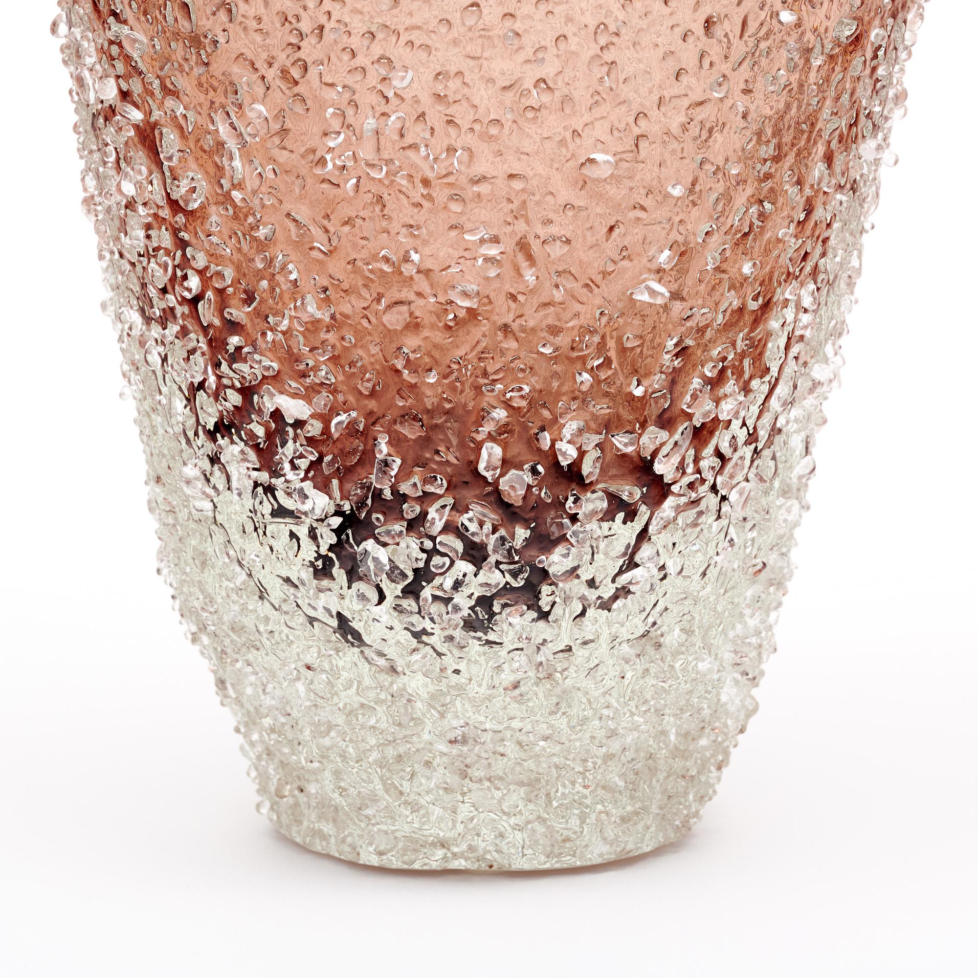 Murano Glass Mauve Vases For Sale 2