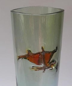 Murano Glass "Membrane" Vase by Toni Zuccheri for VeArt