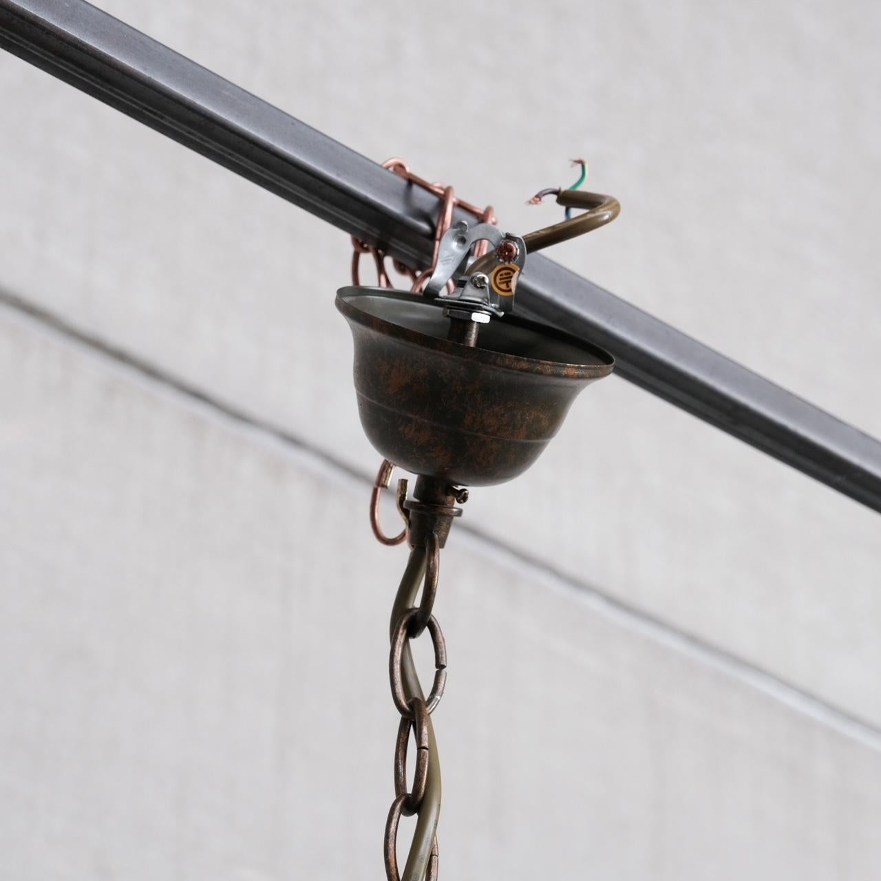 XX secolo Lampadario italiano di metà secolo in vetro di Murano in vendita