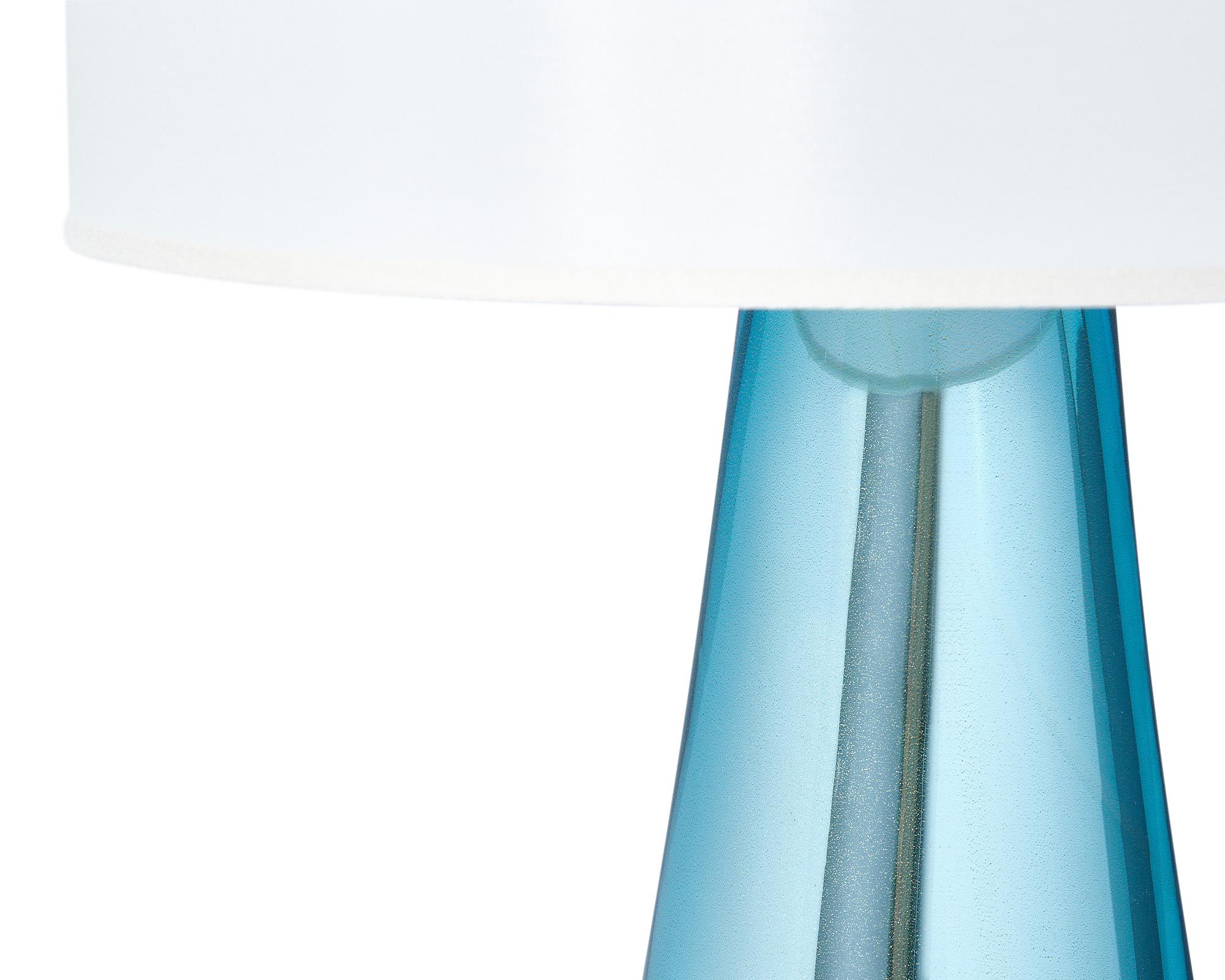 XXI secolo e contemporaneo Lampade Aqua con specchio in vetro di Murano in vendita