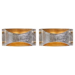 Murano Glass Modernist Sconces