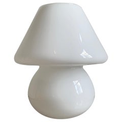 Murano Glass Mushroom Lamp, 1970's