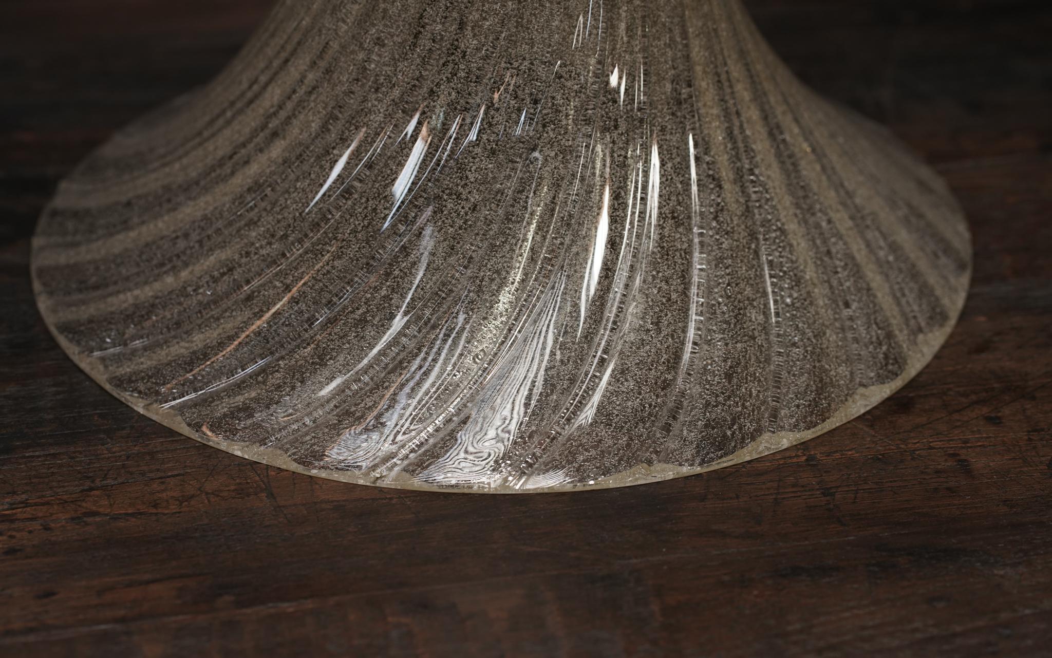 Murano Glass Mushroom Lamp In Excellent Condition For Sale In Los Angeles, CA