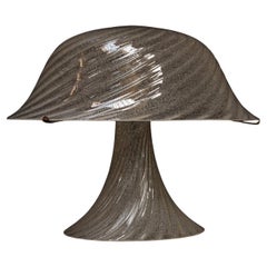 Vintage Murano Glass Mushroom Lamp