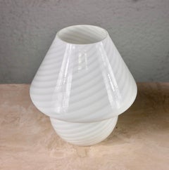 Murano Glass Mushroom Lamp, Italy, 1970s