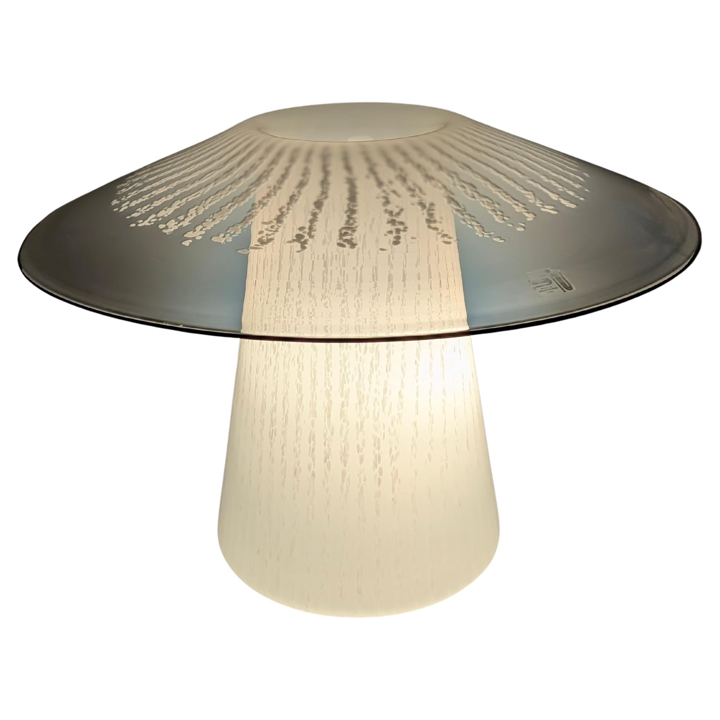 Lampe champignon en verre de Murano avec effet de méduse, années 1980