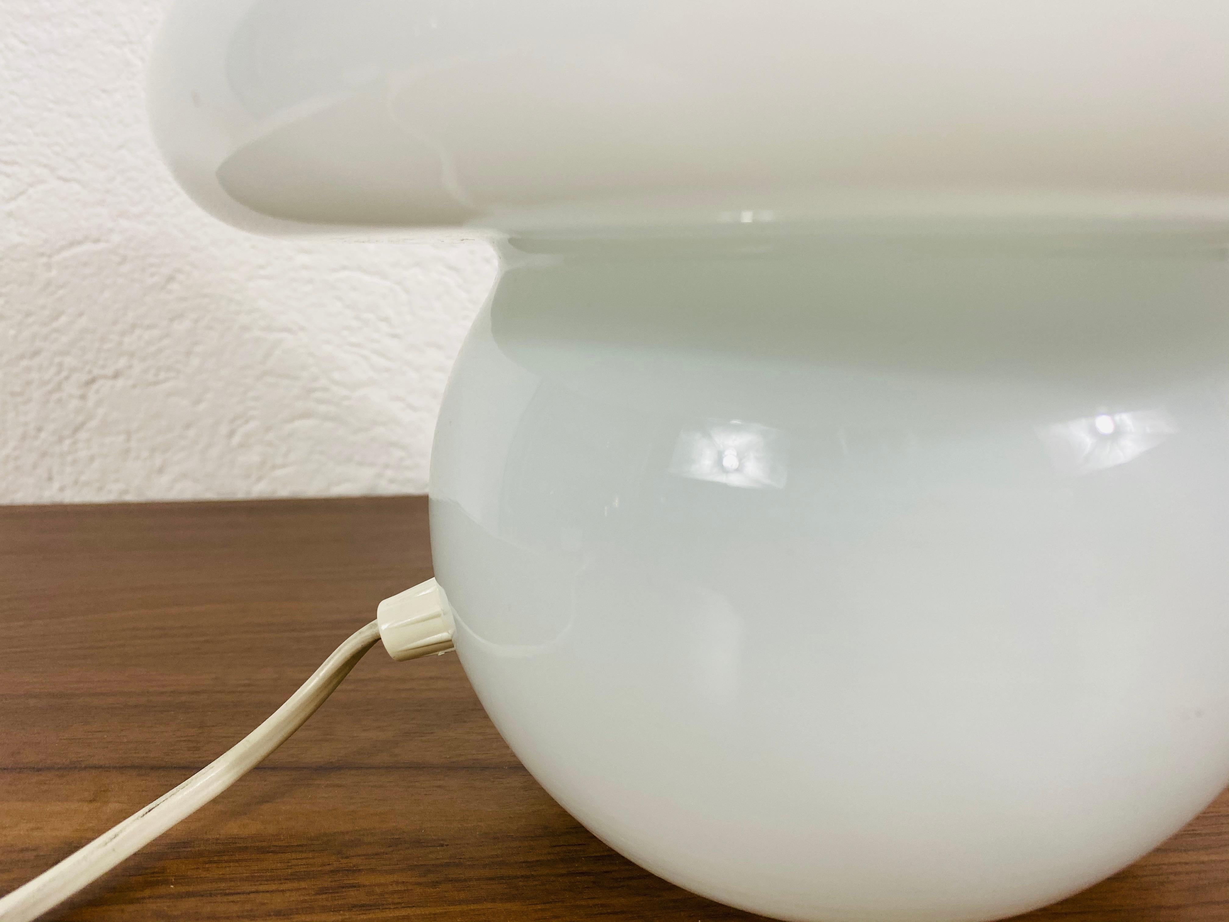 Late 20th Century Murano Glass Mushroom Table Lamp by Vetri d‘Arte, Italy, 1970s