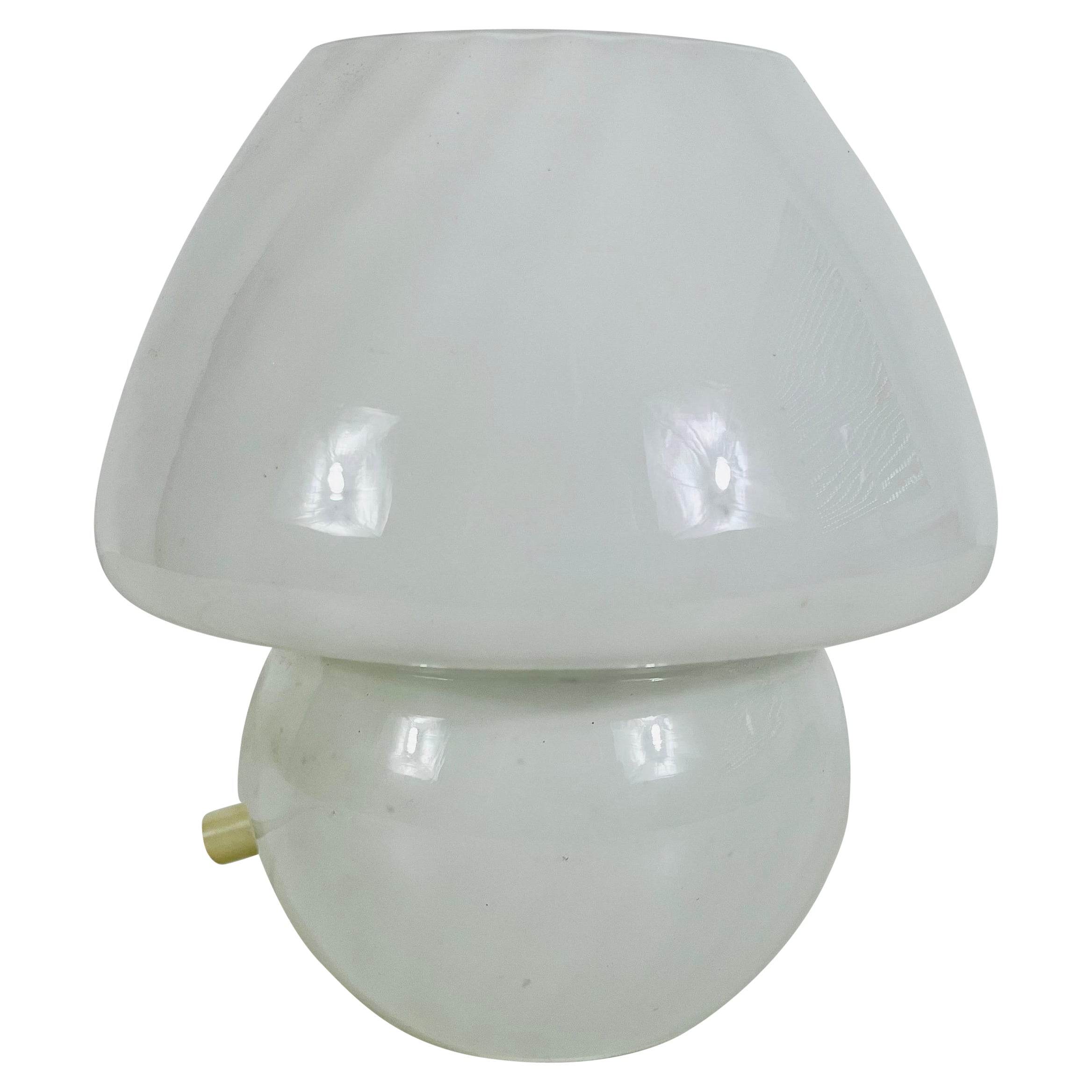 Murano Glass Mushroom Table Lamp by Vetri d‘Arte, Italy, 1970s