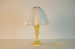 Lampe de table en verre de Murano en forme de champignon, Allemagne, années 1970