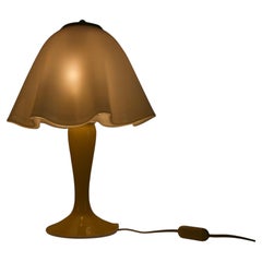 Lampe de table en verre de Murano en forme de champignon, Allemagne, années 1970