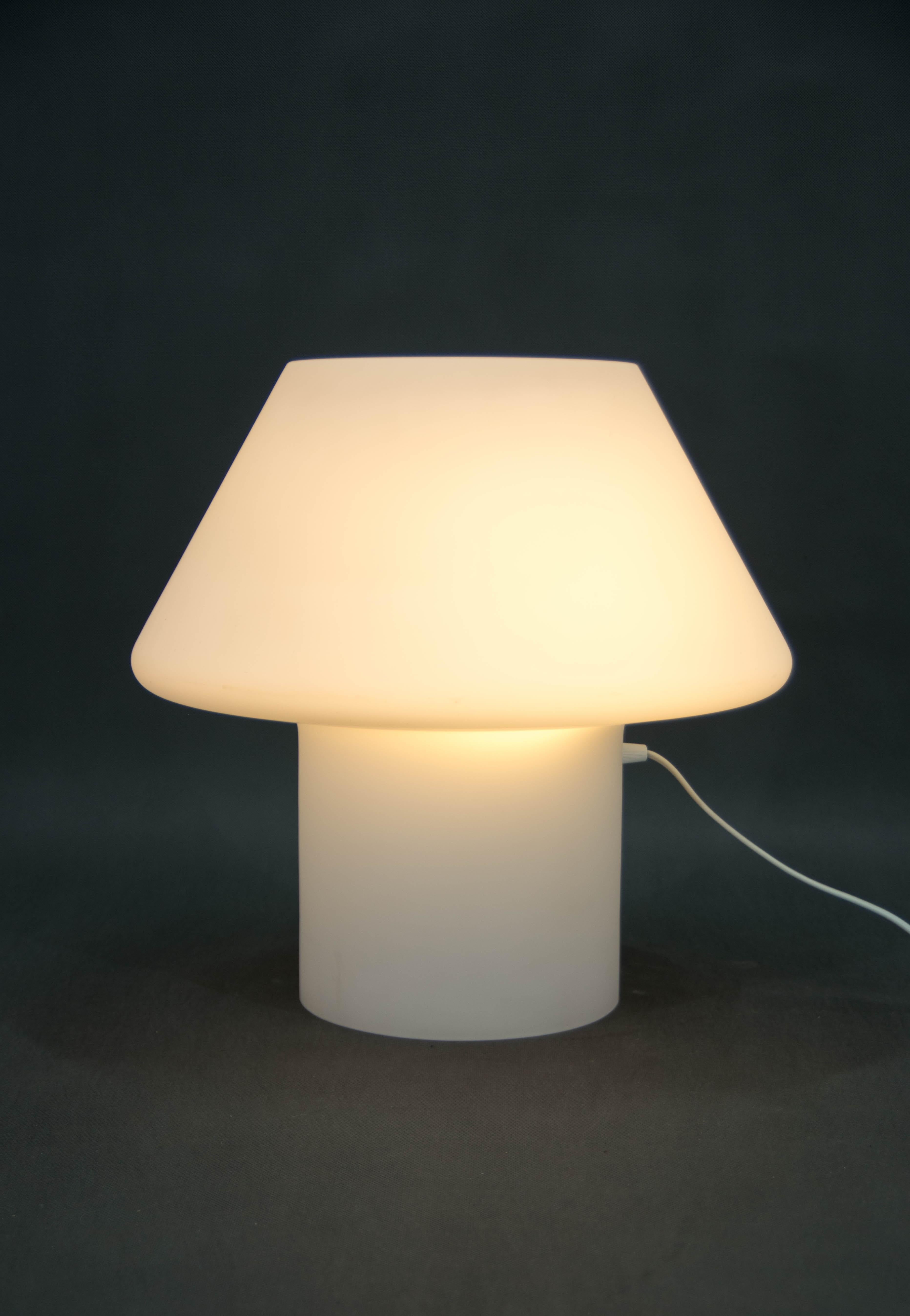 Moderne Lampe de table champignon en verre de Murano, Italie, années 2000 en vente