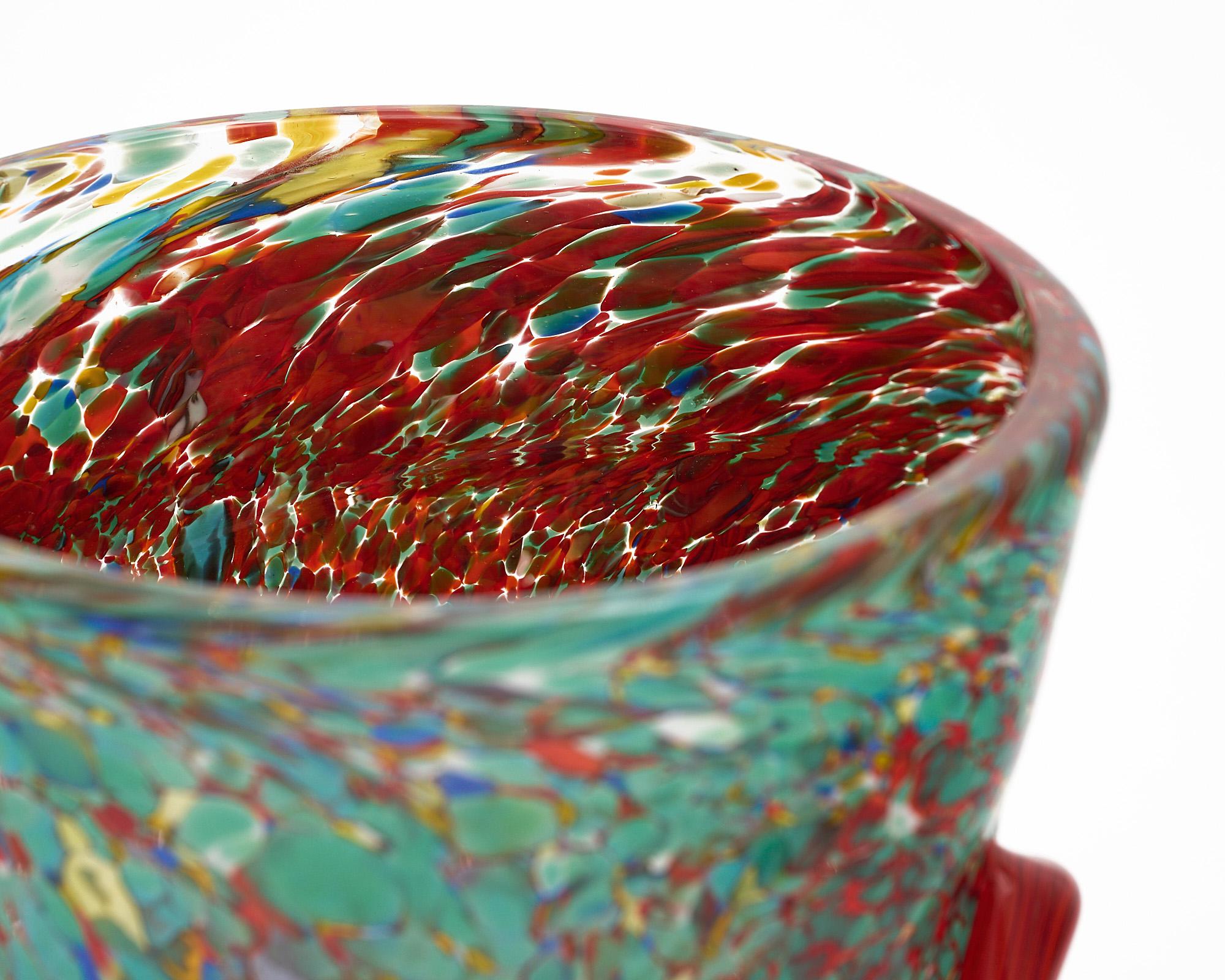 Murano Glass Mutlicolored Vase 1