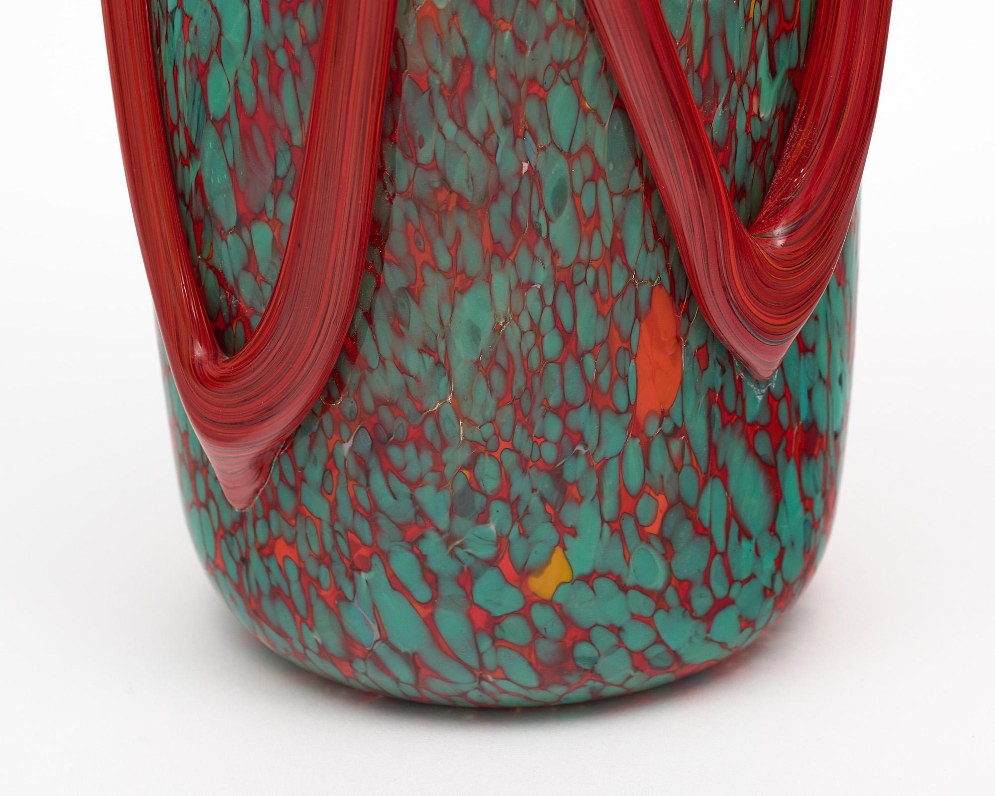 Murano Glass Mutlicolored Vase 2