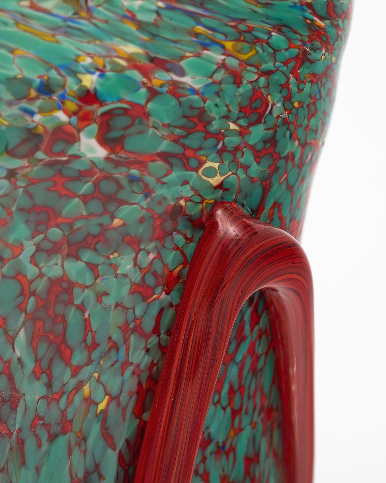 Murano Glass Mutlicolored Vase 3