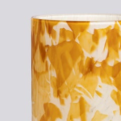 Murano Glass Nougat Karkadè Large Vase by Stories of Italy