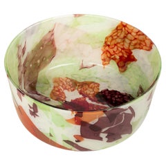 Murano Glass Nougat Spring Bowl Large by Stories of Italy