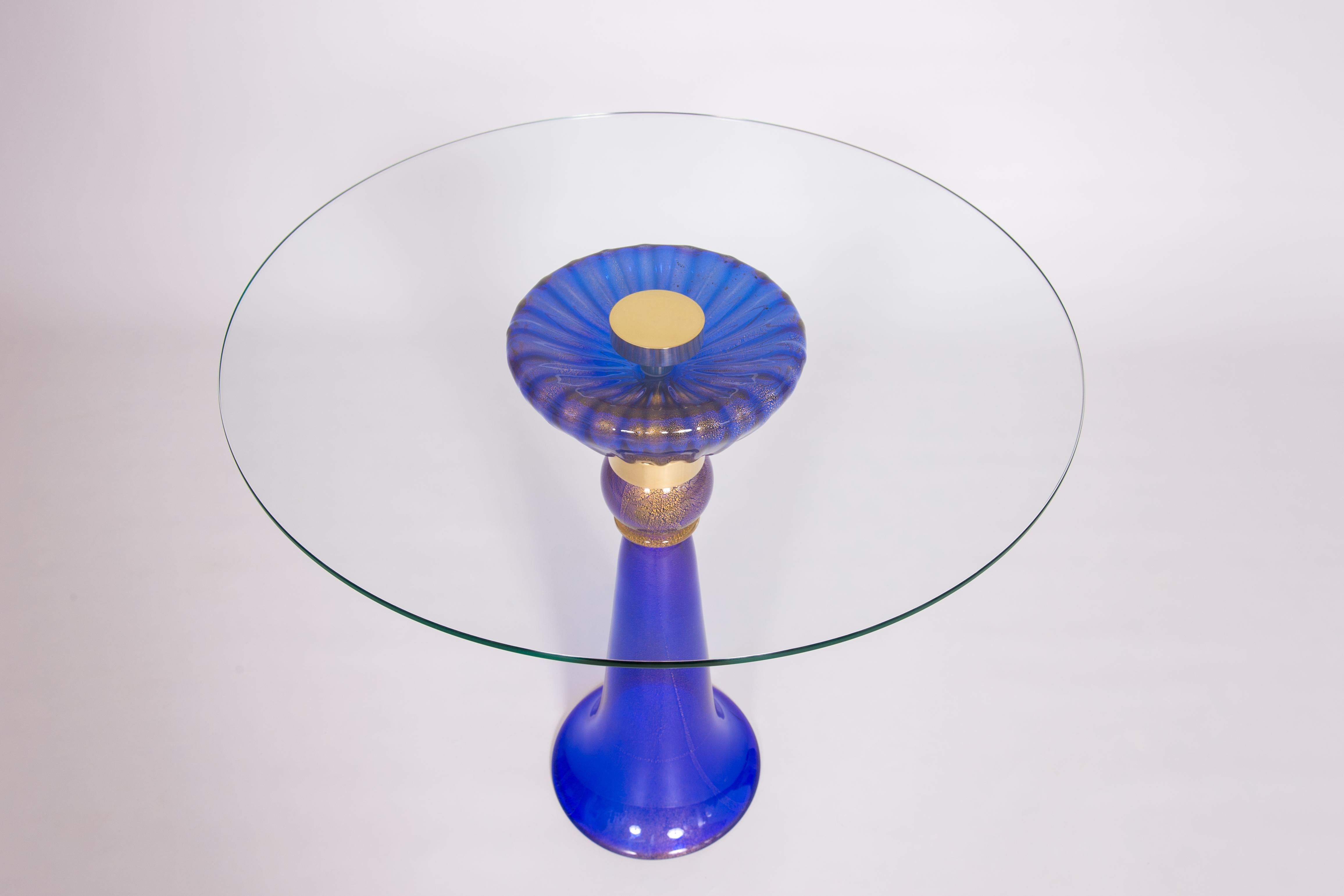 Table d'appoint en verre de Murano par Vintage Murano Gallery dans les années 1980 en vente 7