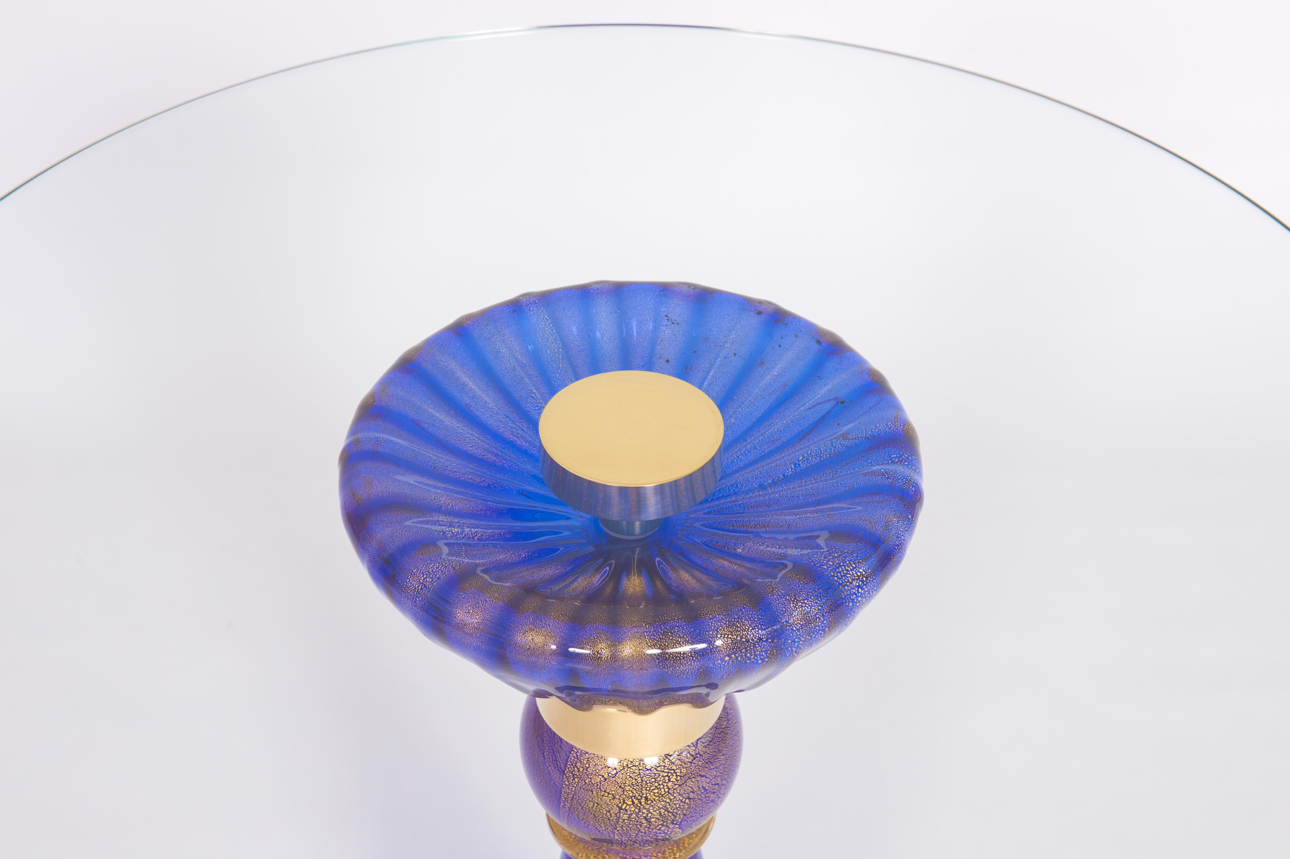 Table d'appoint en verre de Murano par Vintage Murano Gallery dans les années 1980 en vente 9