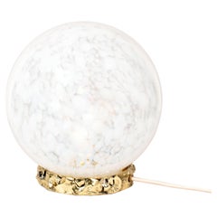 Murano Glass Opaline Crown Lamp by Stories of Italy