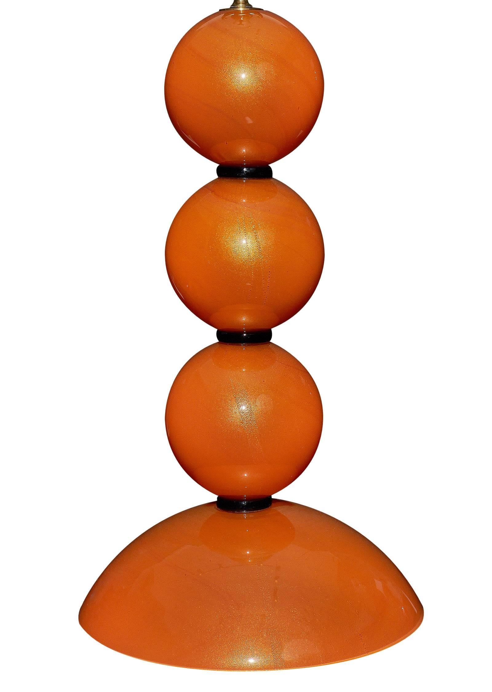 habitat orange lamp