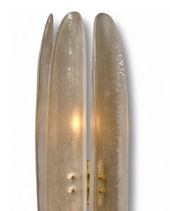 Murano Glass Paneled Sconces