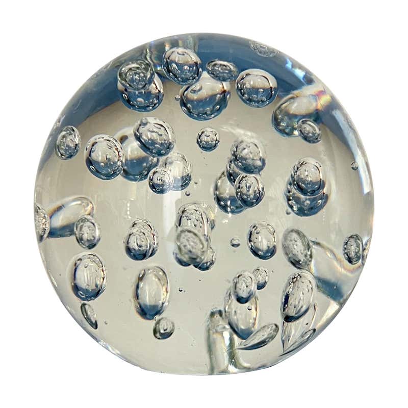 Murano glass sphere, Italian , 1950 For Sale at 1stDibs