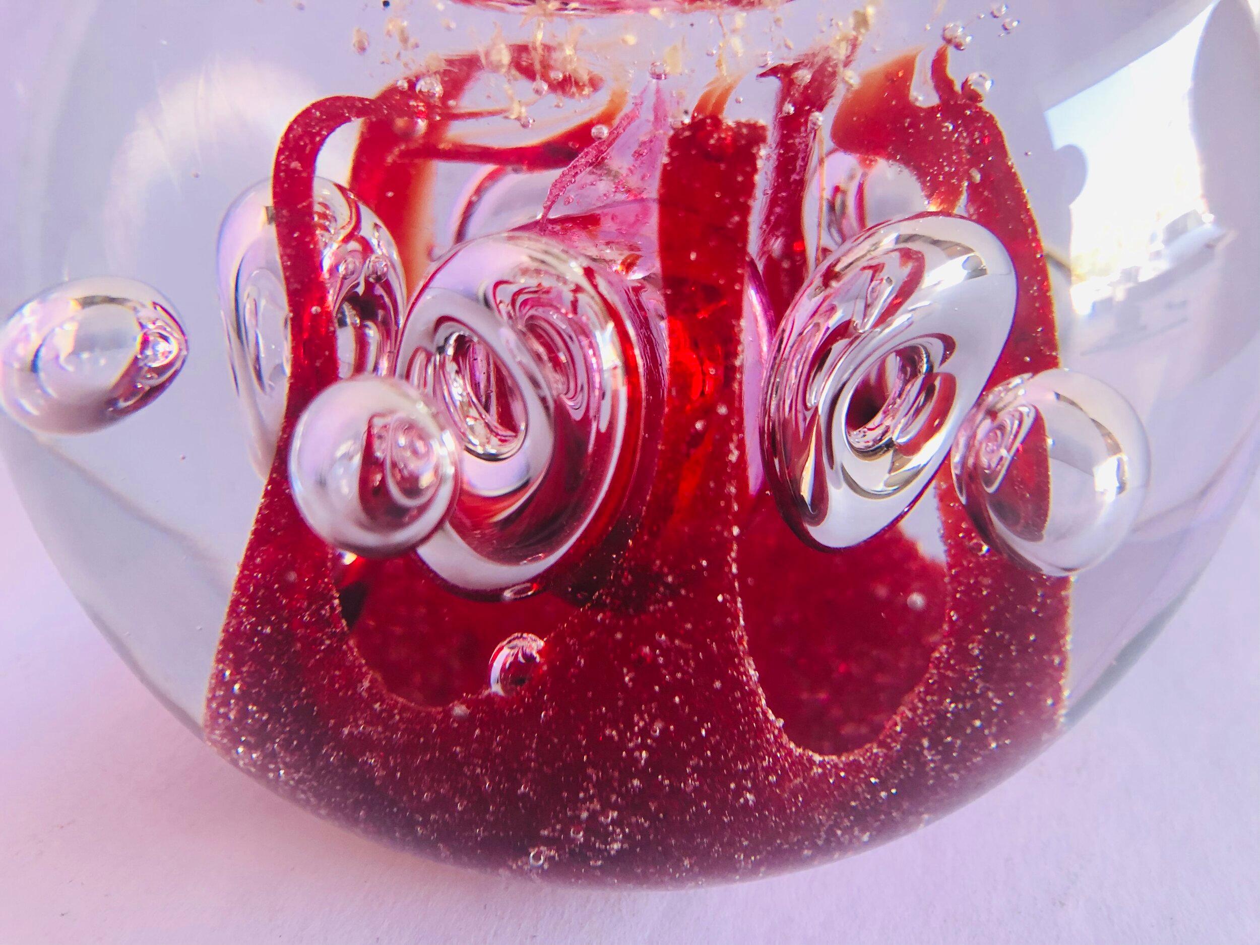 Murano Glass Paperweight For Sale 4