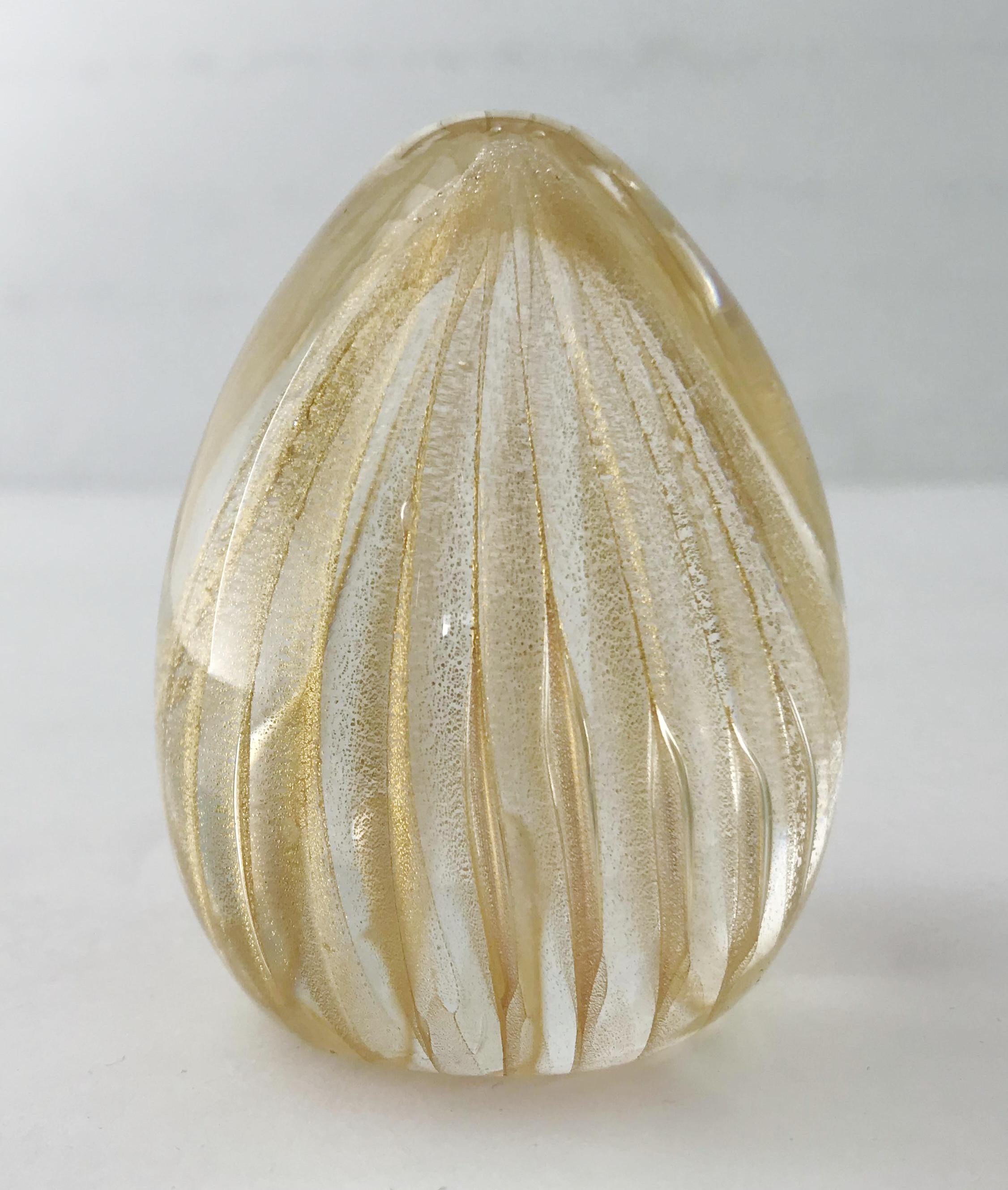 Mid-Century Modern Murano Glass Paperweight