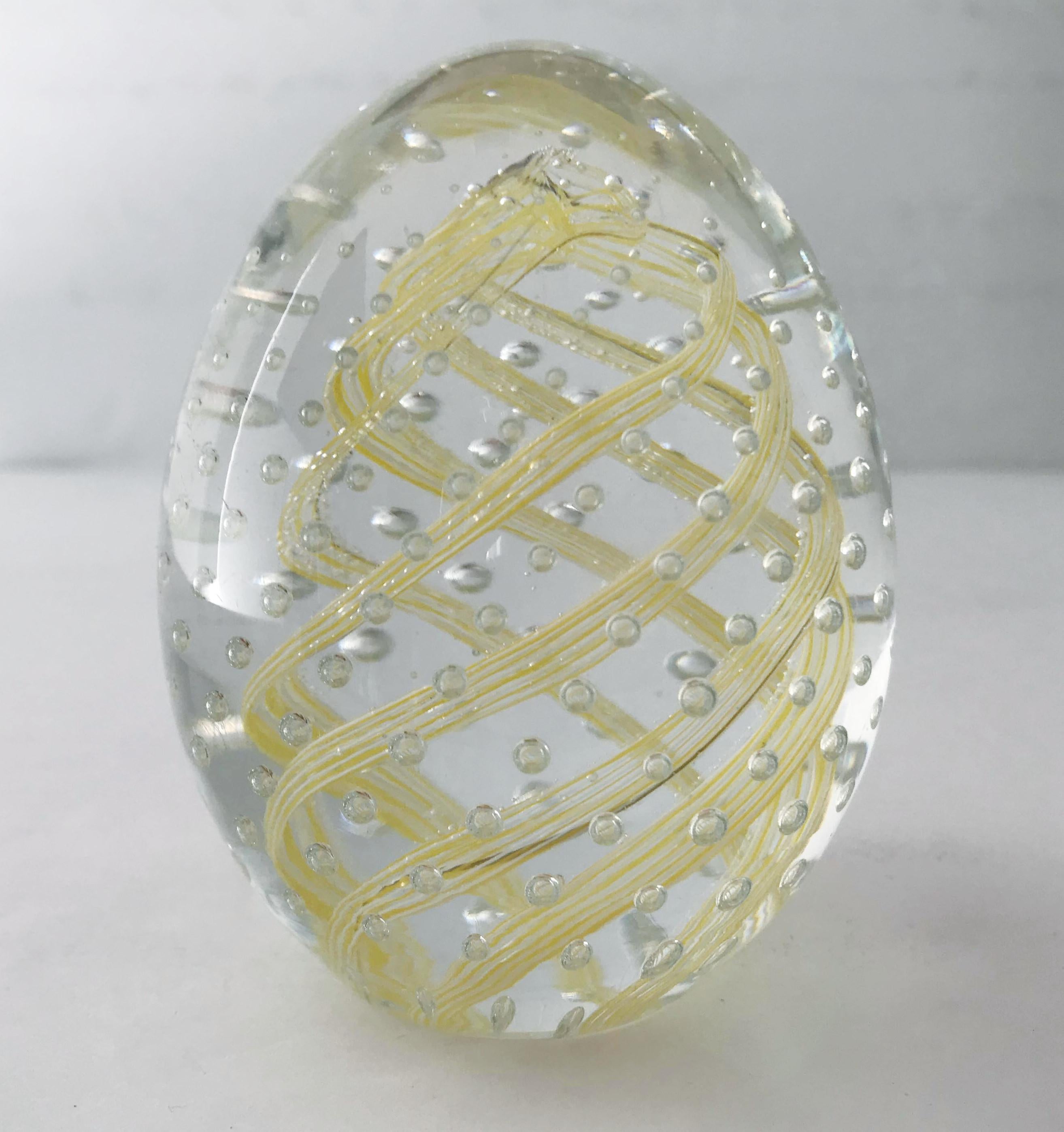 Mid-Century Modern Murano Glass Paperweight