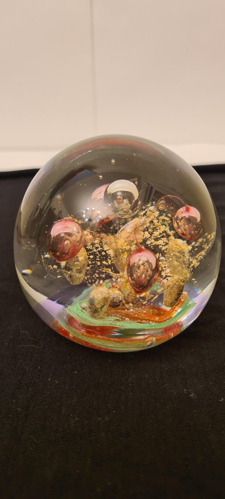 Murano Glass Paperweight For Sale at 1stDibs