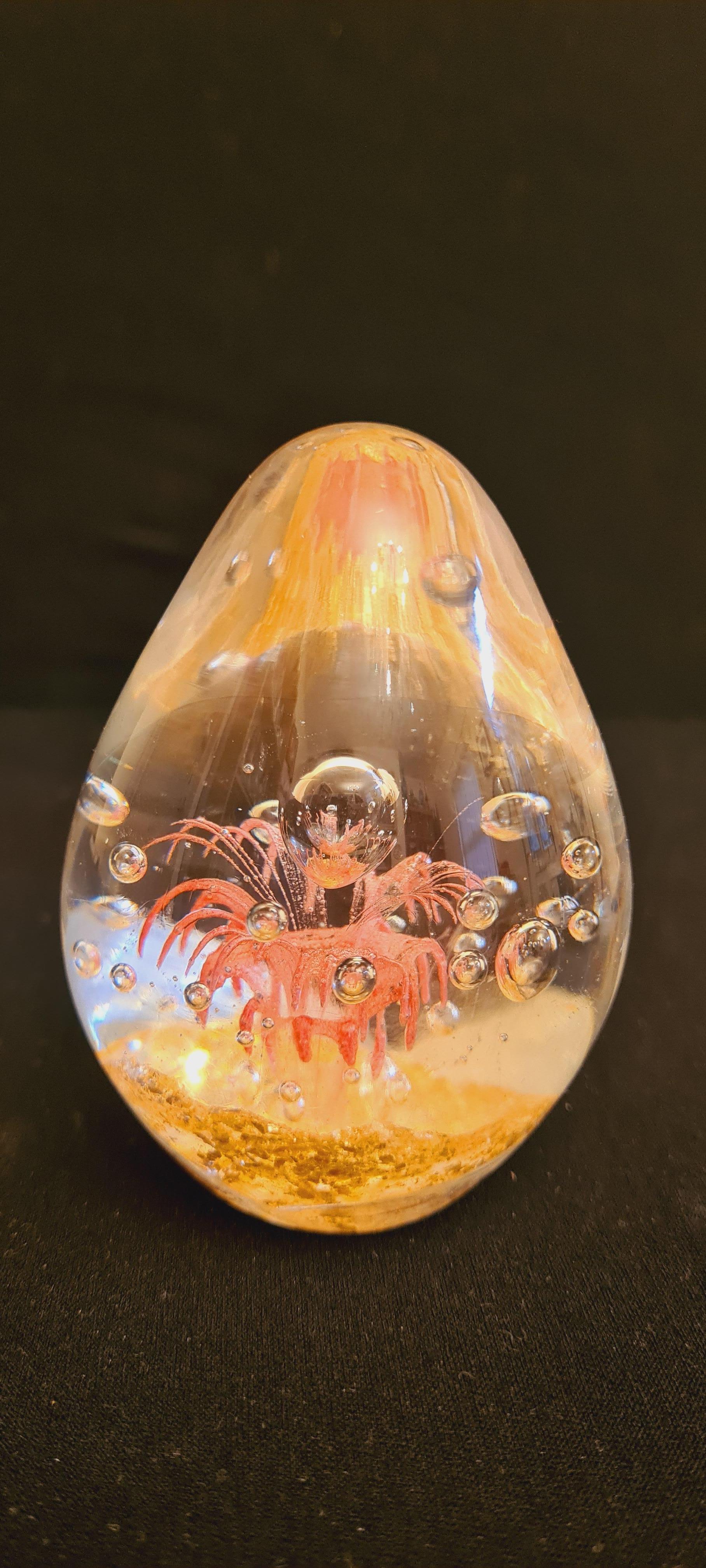 Other Murano Glass Paperweight, Archimede Seguso For Sale