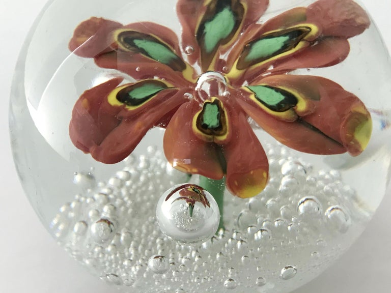 Murano Glass Paperweight at 1stDibs