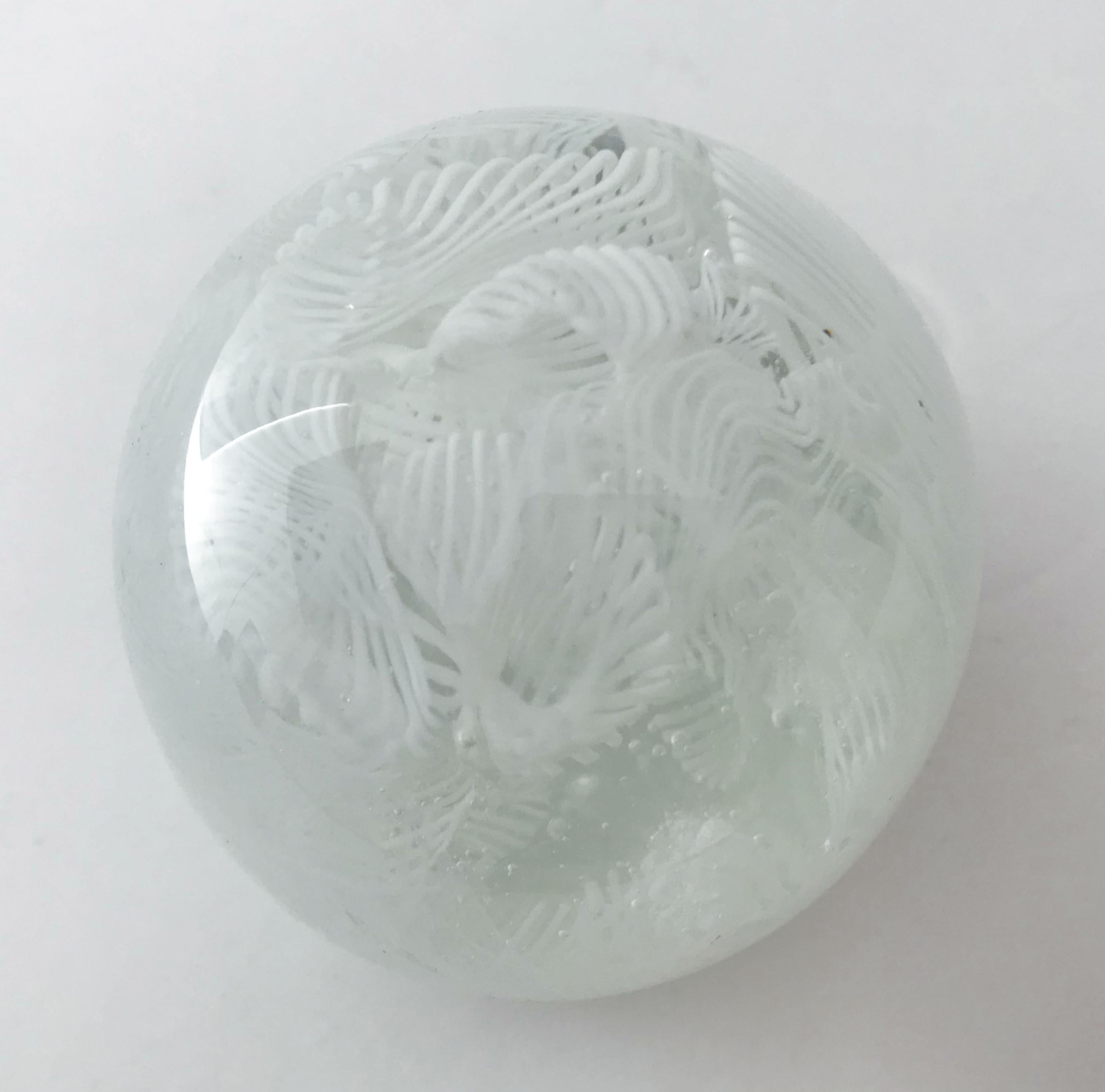 20th Century Murano Glass Paperweight For Sale
