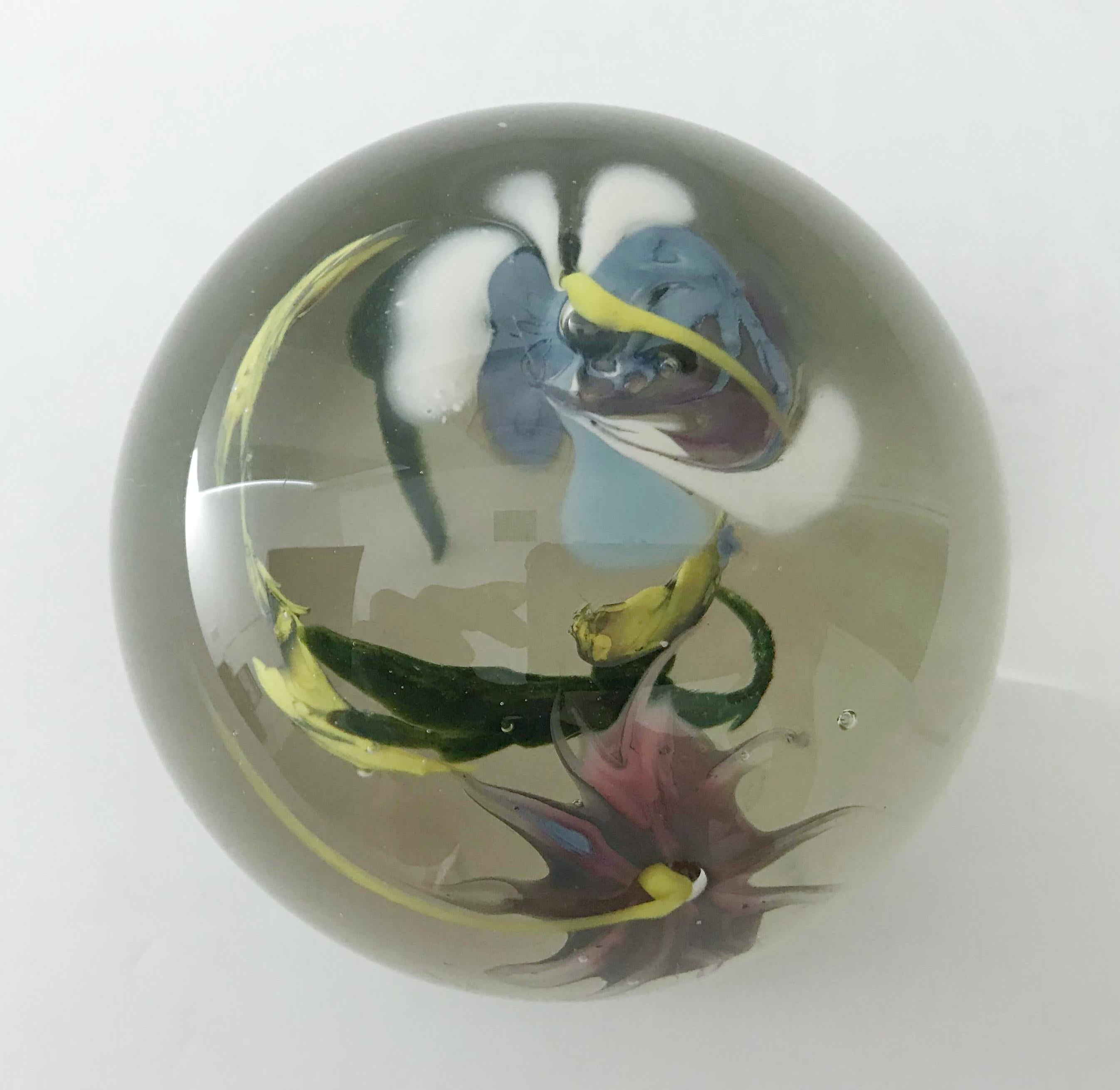 20th Century Murano Glass Paperweight For Sale