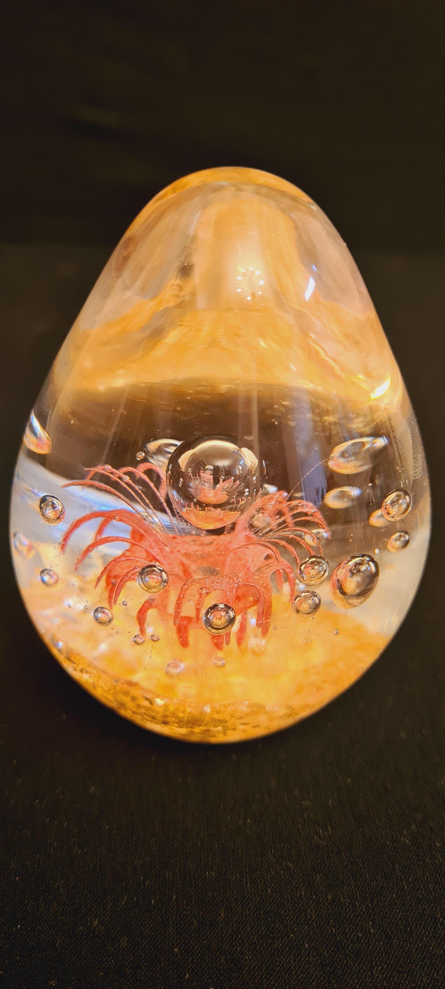 Murano Glass Paperweight, Archimede Seguso In Excellent Condition For Sale In Grantham, GB