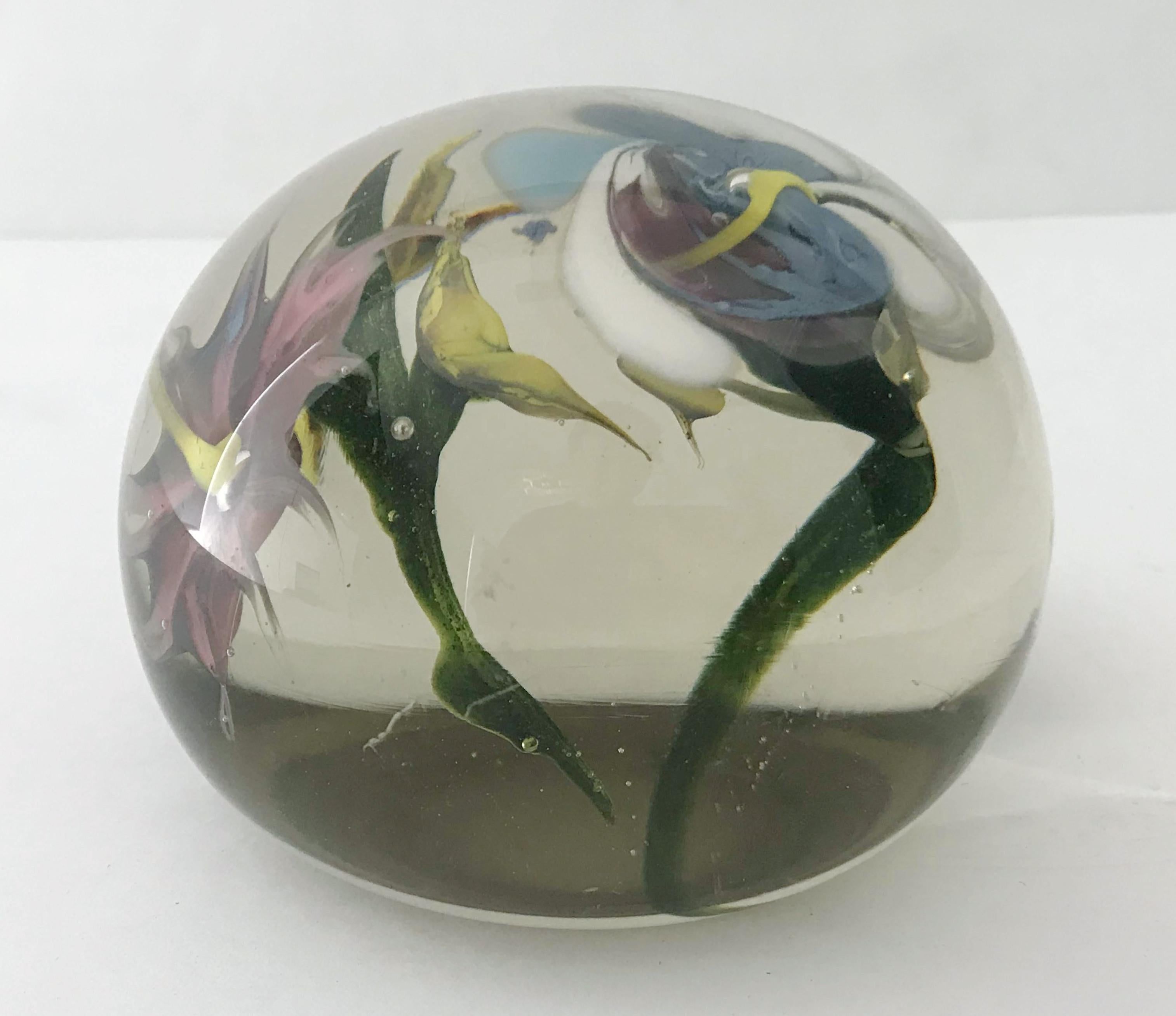 Murano Glass Paperweight For Sale 1