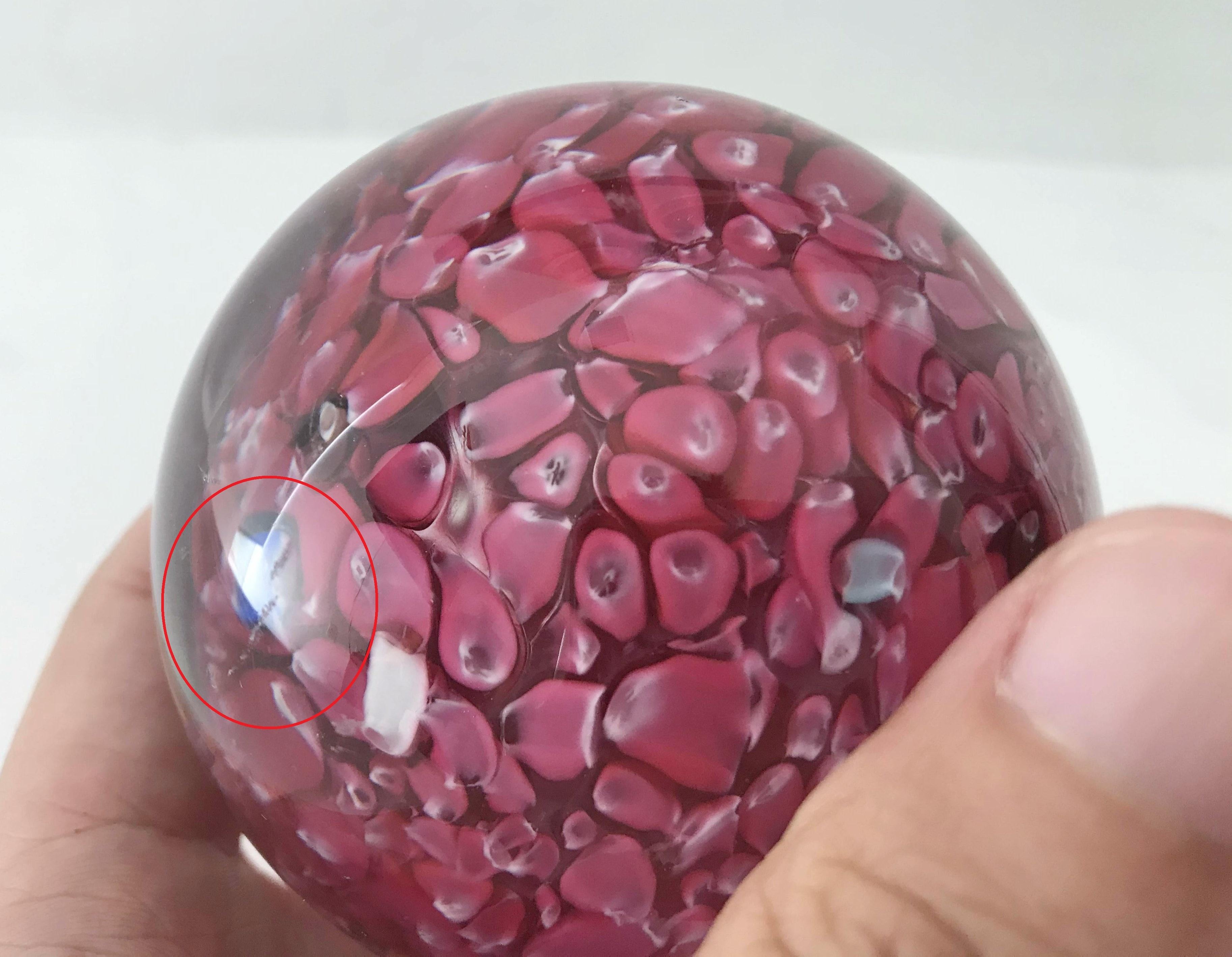 Murano Glass Paperweight For Sale 3