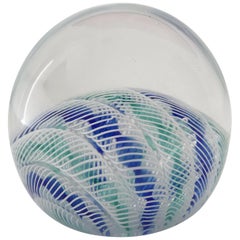 Used Murano Glass Paperweight