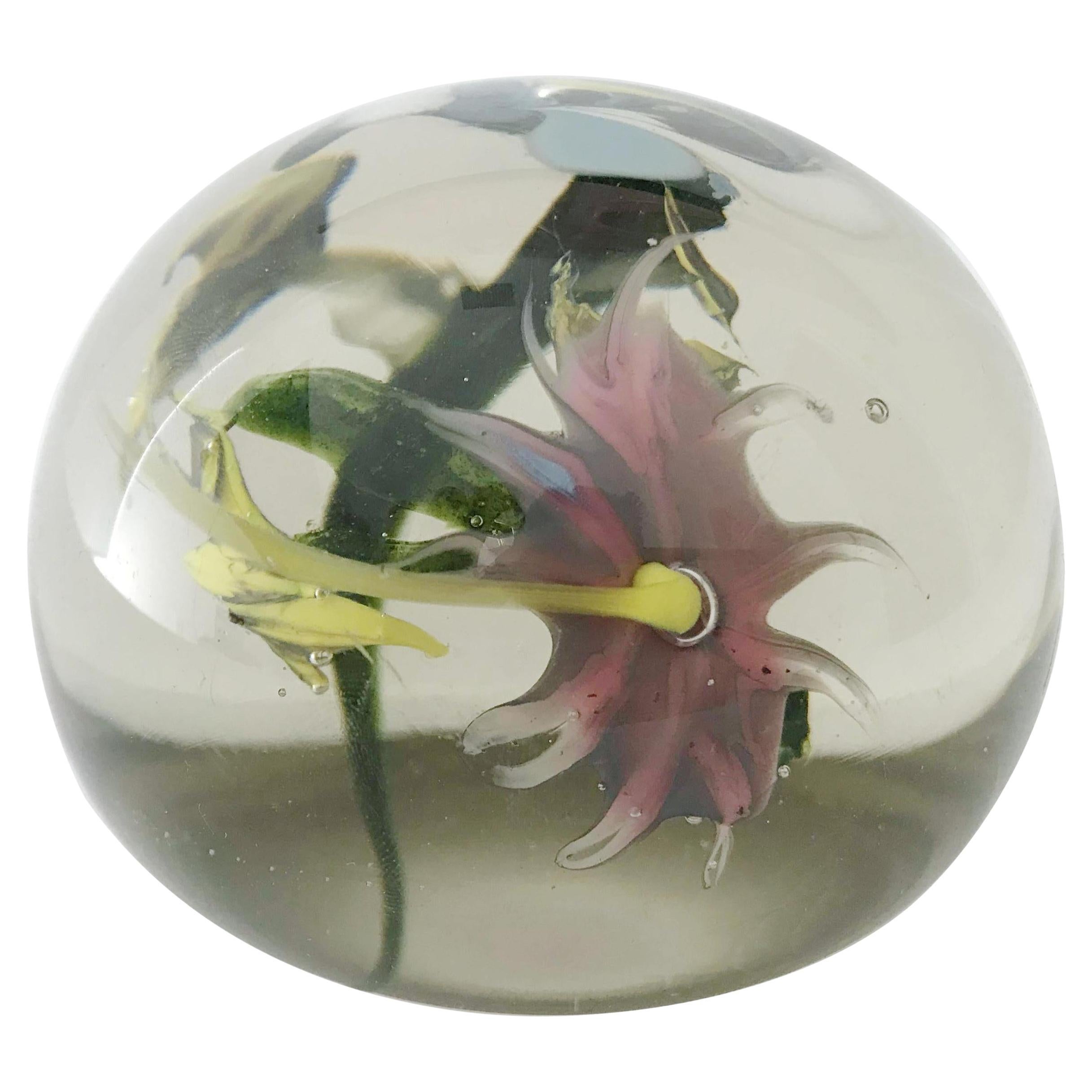 Murano Glass Paperweight For Sale