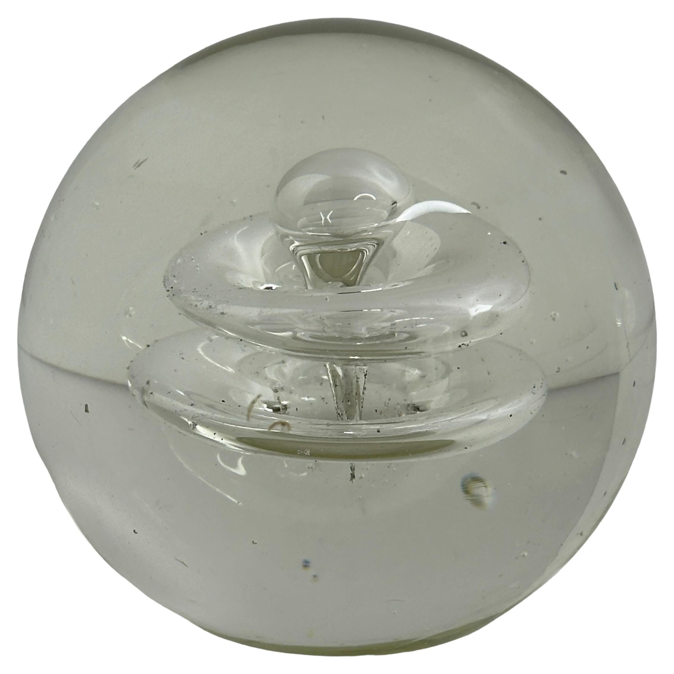 Presse-papiers en verre de Murano avec Tornado, mi-siècle moderne, Italie, années 1980 en vente