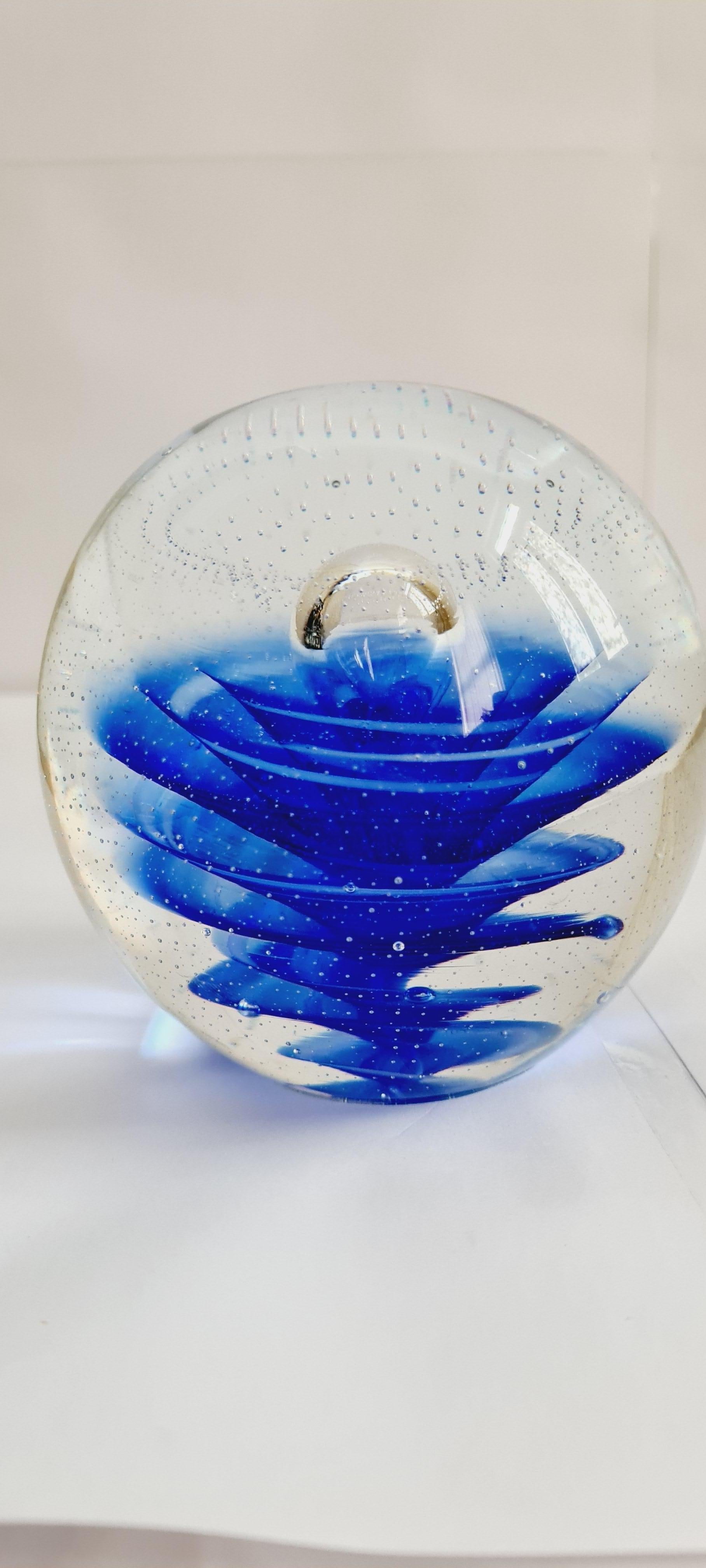 Murano Glass large Paperweight, Galliano Ferro For Sale 3