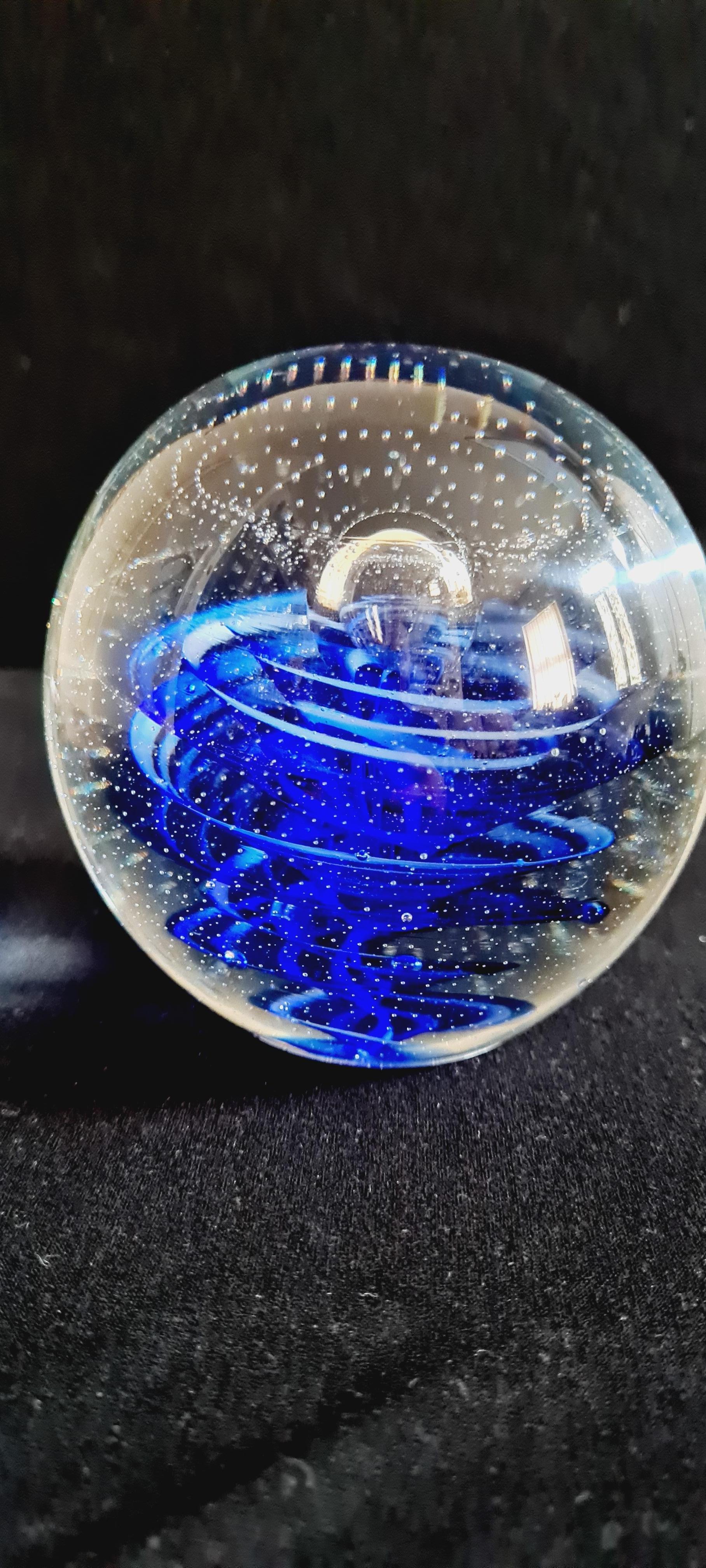 Murano Glass large Paperweight, Galliano Ferro In Excellent Condition For Sale In Grantham, GB